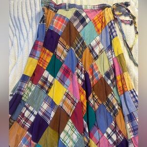 Patchwork Plaid Women's skirt or Dress